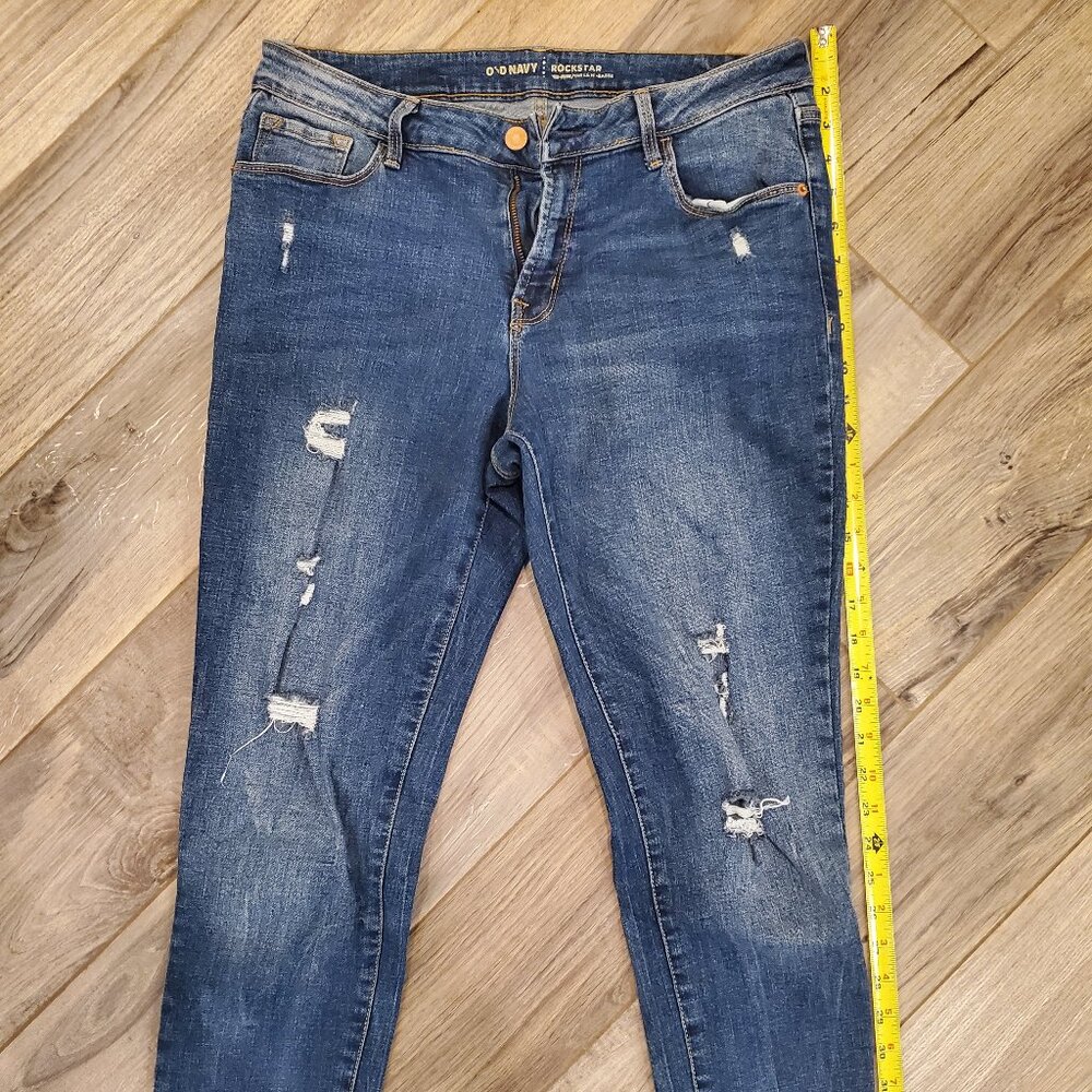 ECU Old Navy Rockstar Skinny Jeans, sz 12 Regular